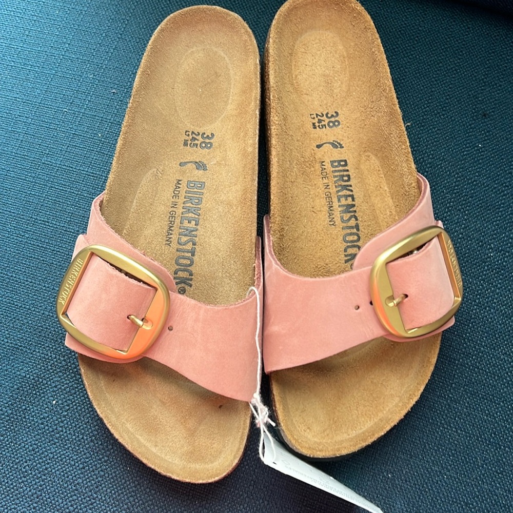 Old Rose Big Buckle Birkenstock Madrid